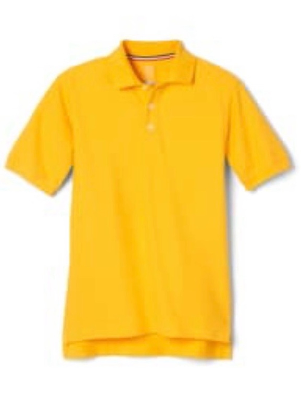 French Toast Yellow Short Sleeve Polo - Kids